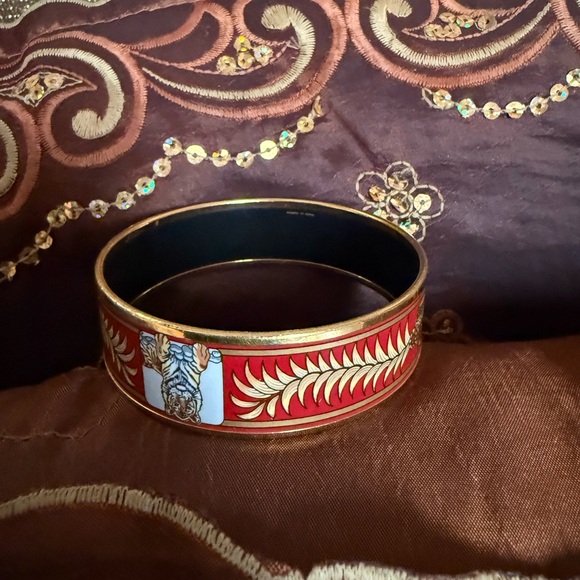 Vintage Hermes Tiger Bangle - Picture 13 of 15